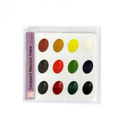Transparante aquarel palletdoos