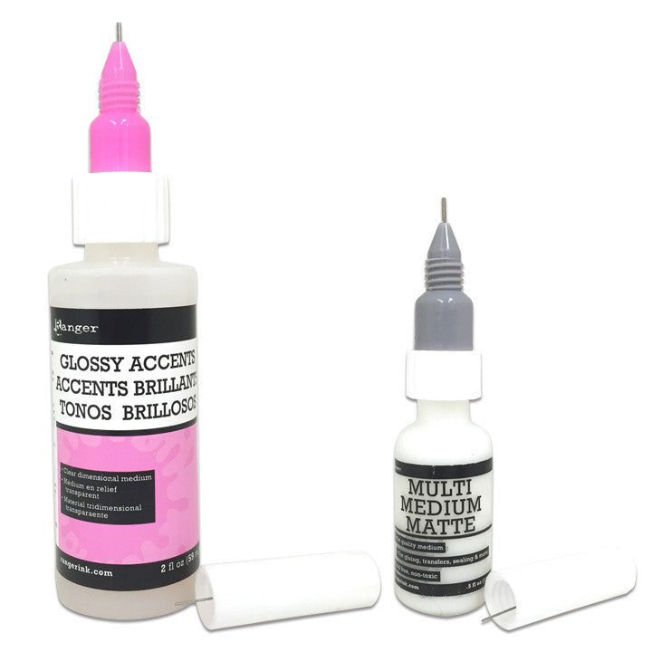 Ranger Fine Tip Applicators 2 Oz - Pink