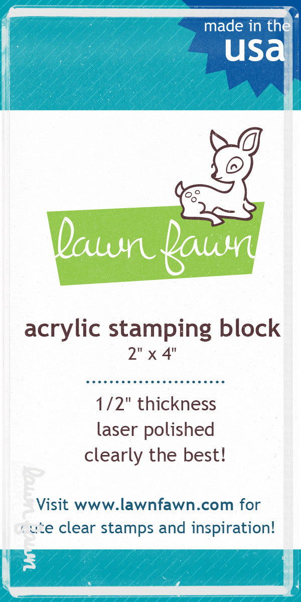 2" x 4" Acrylic Stamping Block - YourHobbyMarket